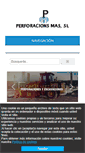 Mobile Screenshot of perforacionesmas.com